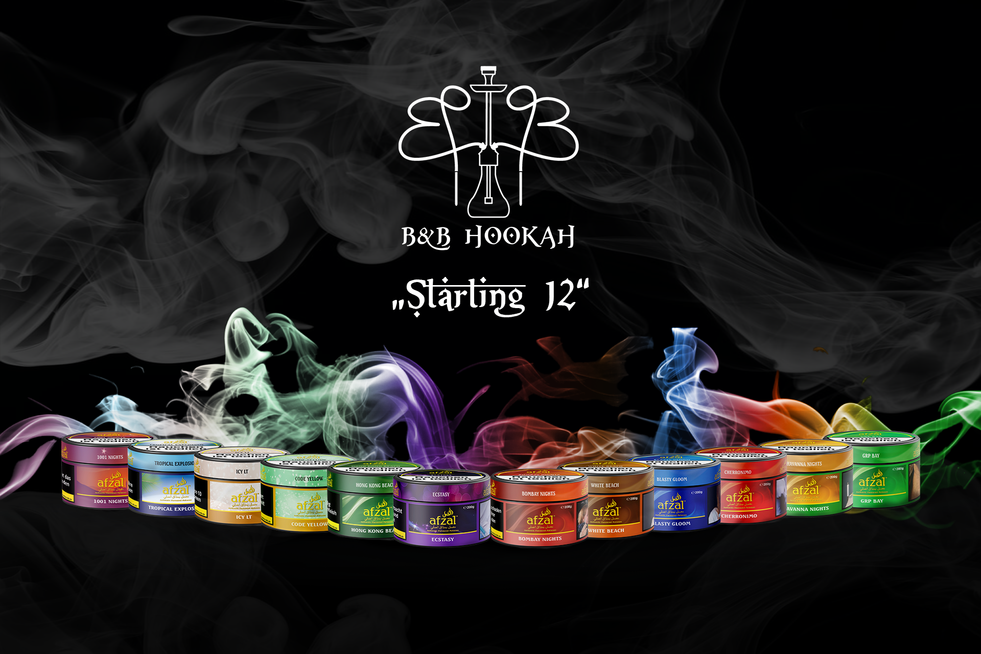 B & B Hookah - Digital Compositing